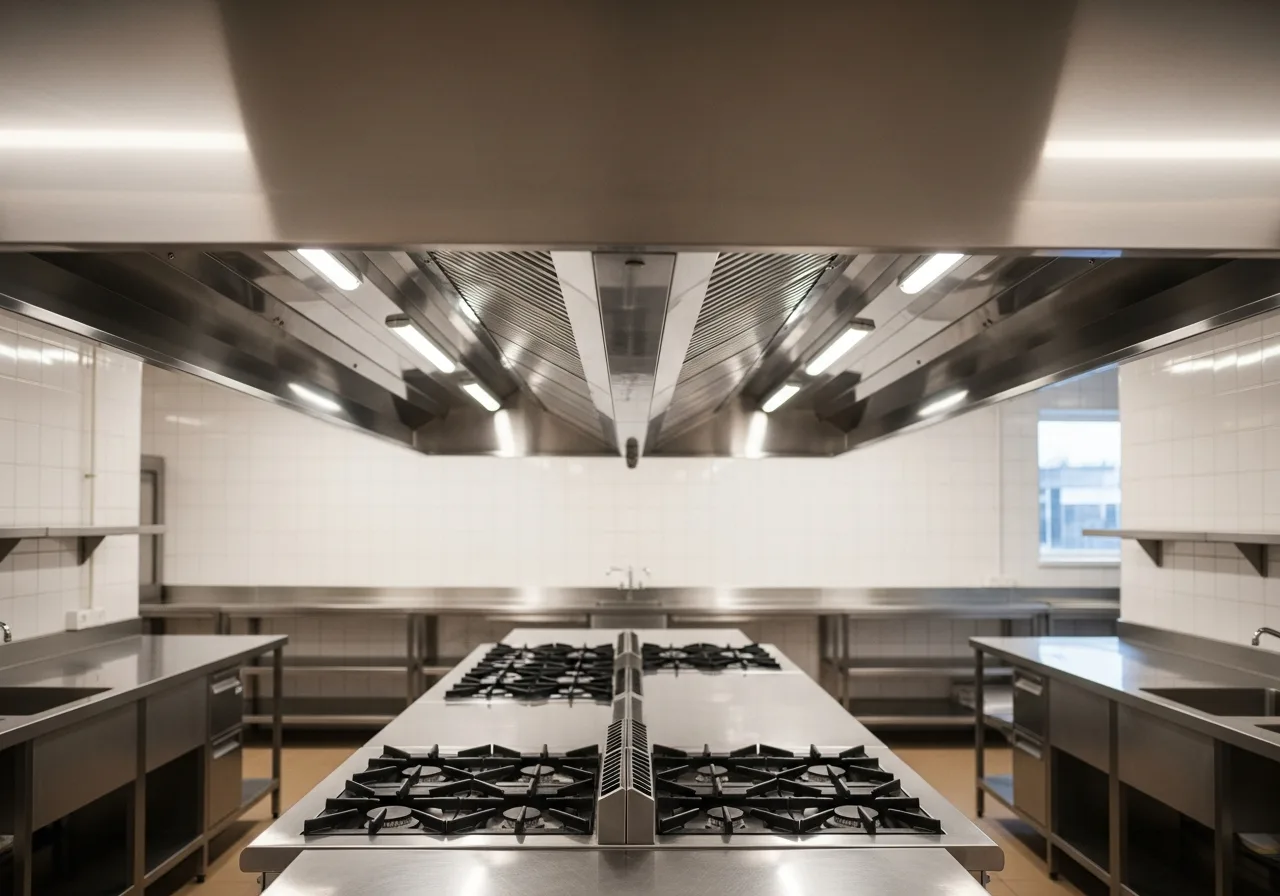 Commercial kitchen extract cleaning in Ingliston and Edinburgh Airport