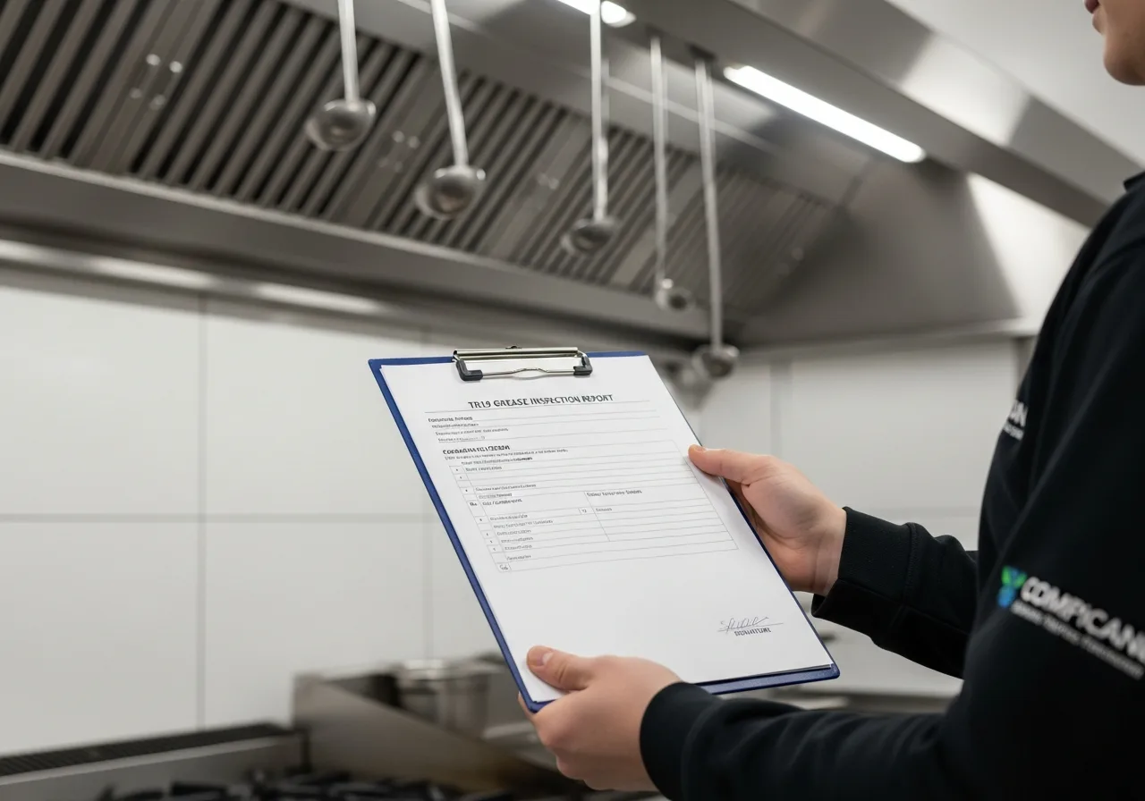 Commercial kitchen extract cleaning in Bathgate